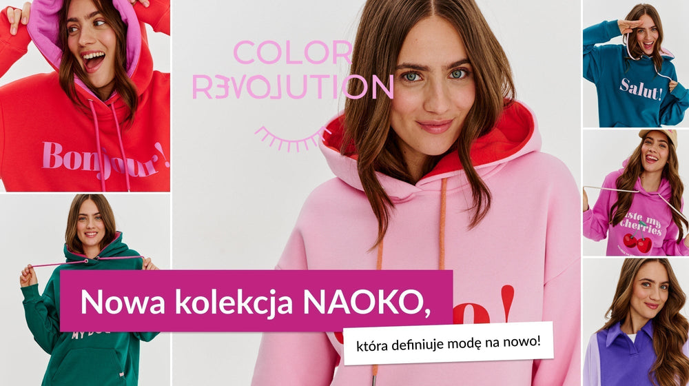 Color Revolution – nowa kolekcja NAOKO, która definiuje modę na nowo!