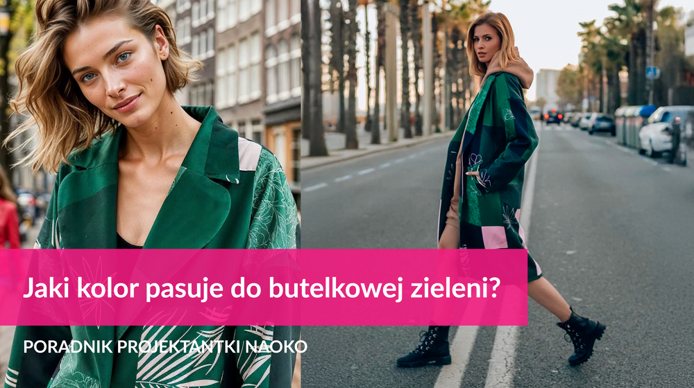 Jaki kolor pasuje do butelkowej zieleni? Poradnik projektantek NAOKO