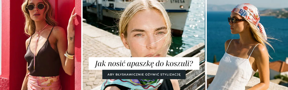 Jak nosić apaszkę do koszuli? Szybki trik na modny look