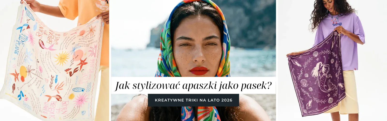 Jak stylizować apaszki jako pasek (bandana belt) – kreatywne triki na lato 2026.