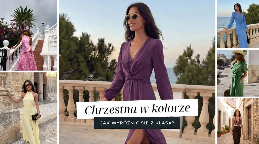 Chrzestna w kolorze – jak wyróżnić się z klasą i nie przyćmić uroczystości?