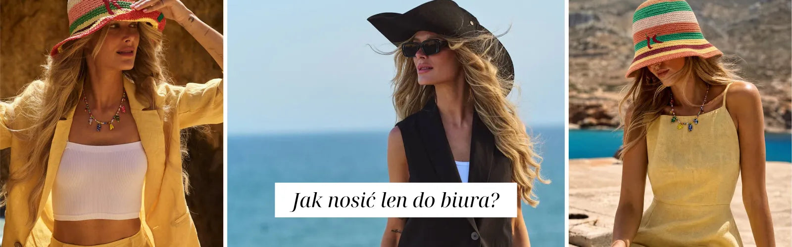 Jak nosić len do biura?