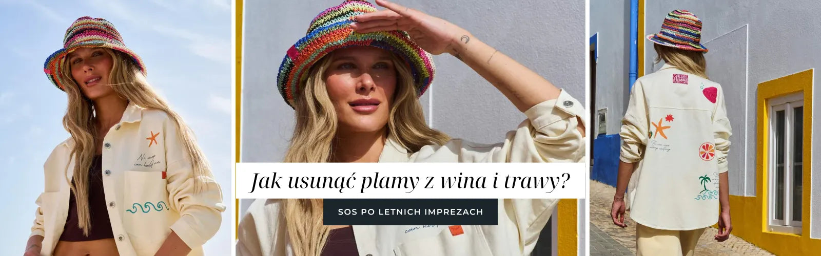 Jak usunąć plamy z wina i trawy? SOS po letnich imprezach
