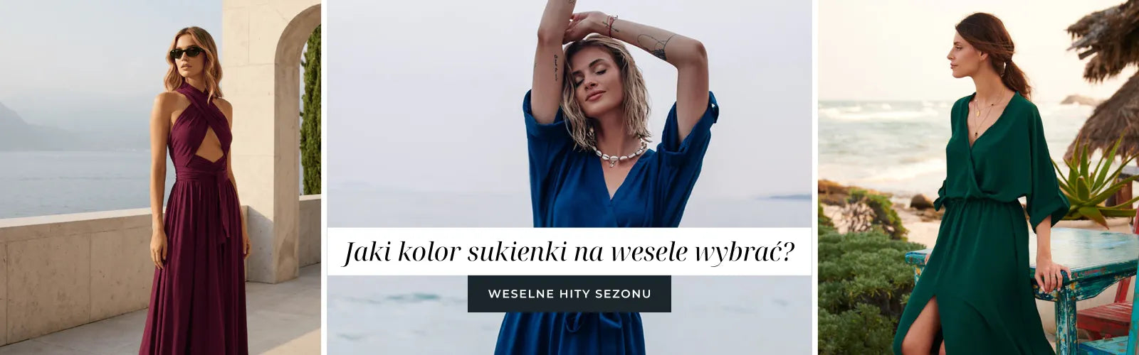 Jaki kolor sukienki na wesele wybrać? Weselne hity sezonu!