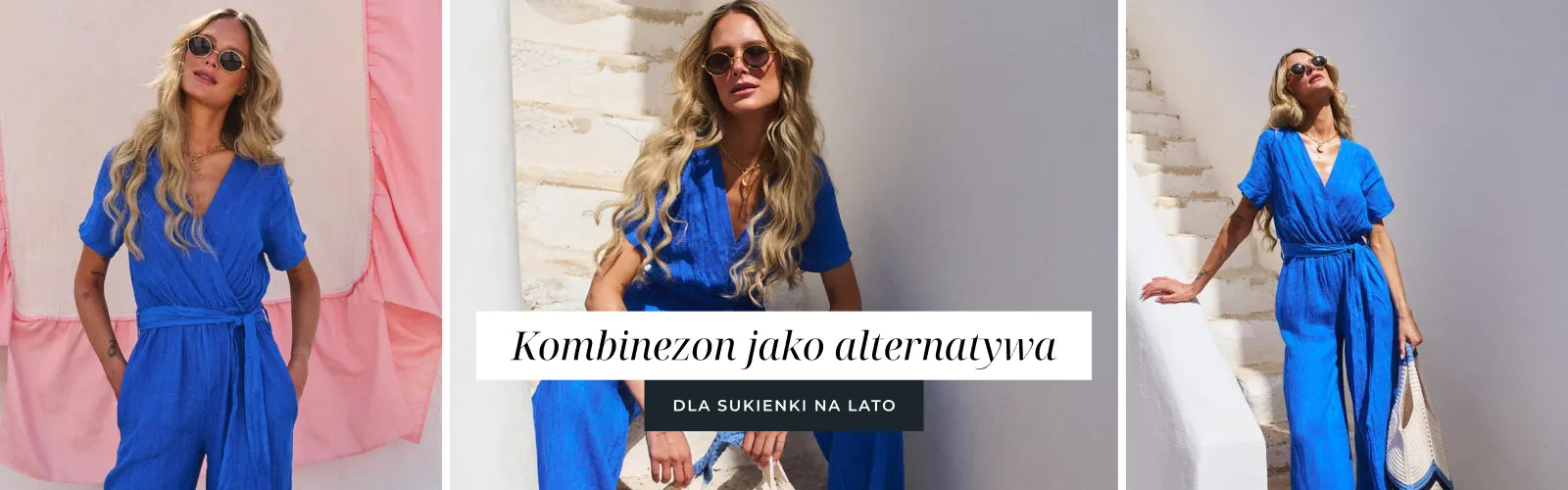 Kombinezon jako alternatywa dla sukienki na lato