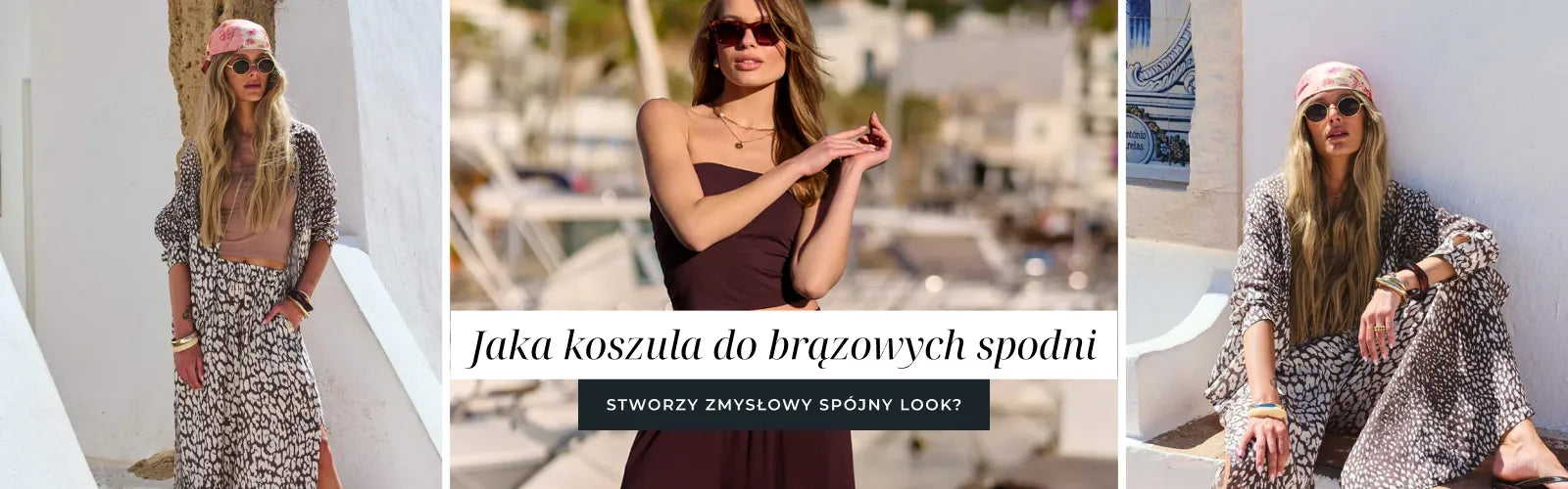 Jaka koszula do brązowych spodni stworzy zmysłowy i spójny look?