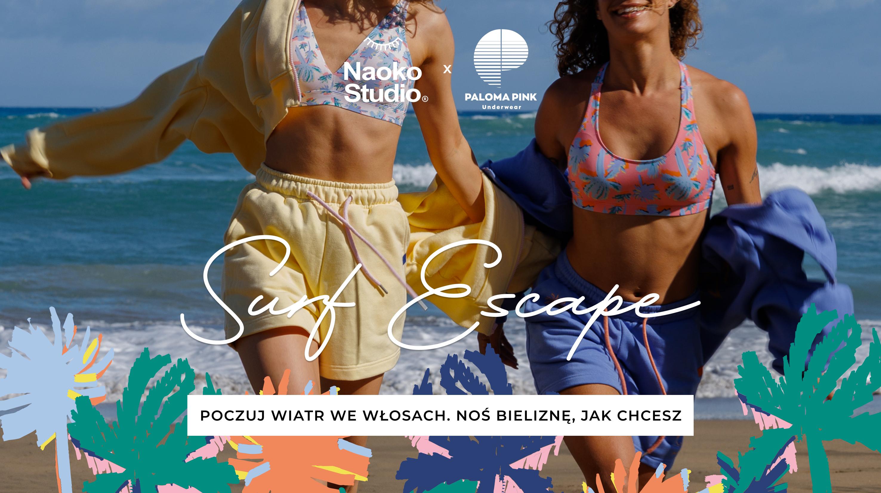 Surf Escape – kolekcja letnia 2026 Naoko x Paloma Pink