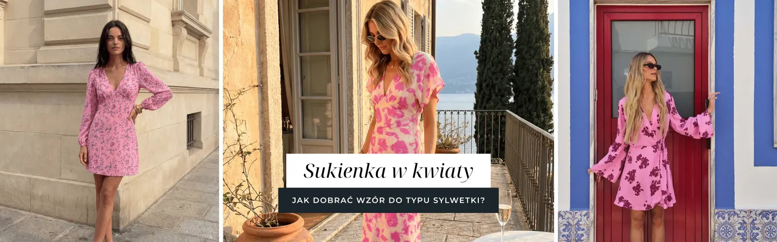 Sukienka w kwiaty - jak dobrać wzór do typu sylwetki?