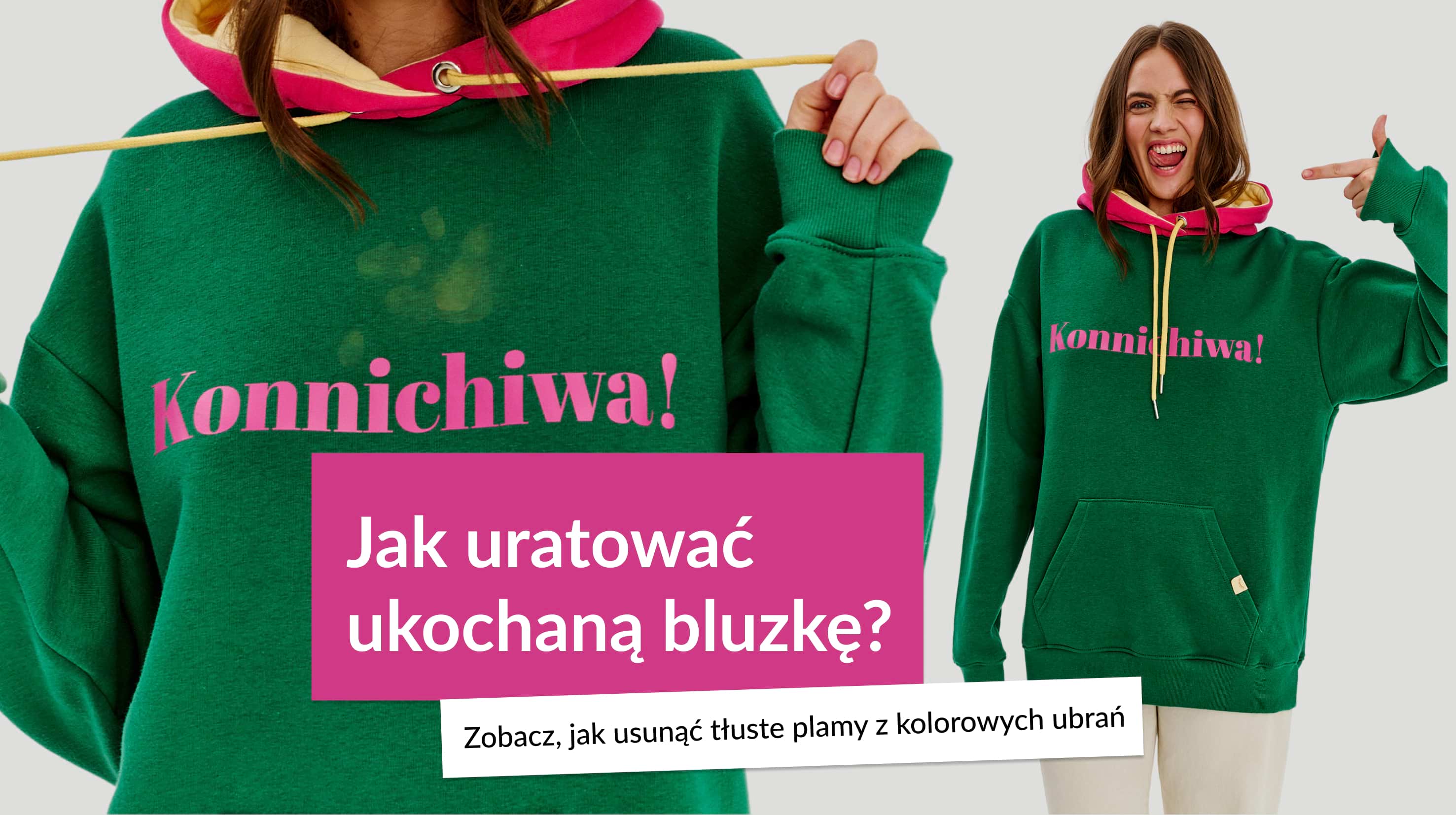 Jak uratować ukochaną bluzkę? Zobacz, jak usunąć tłuste plamy z kolorowych ubrań