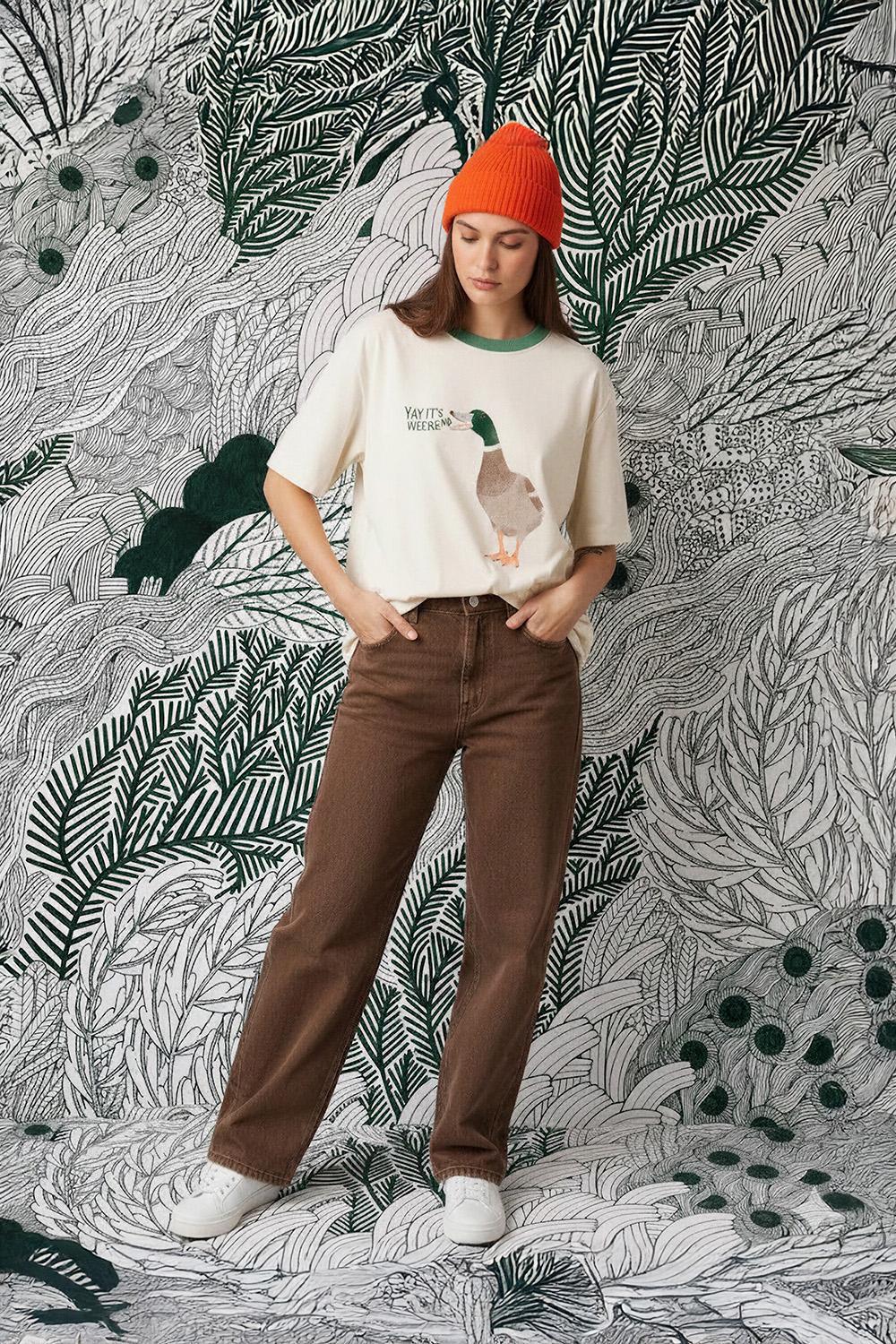 T-shirt Wild Quack x Cecilia Petterson