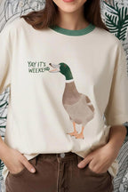 T-shirt Wild Quack x Cecilia Petterson
