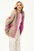 Kurtka Teddy Sandstone