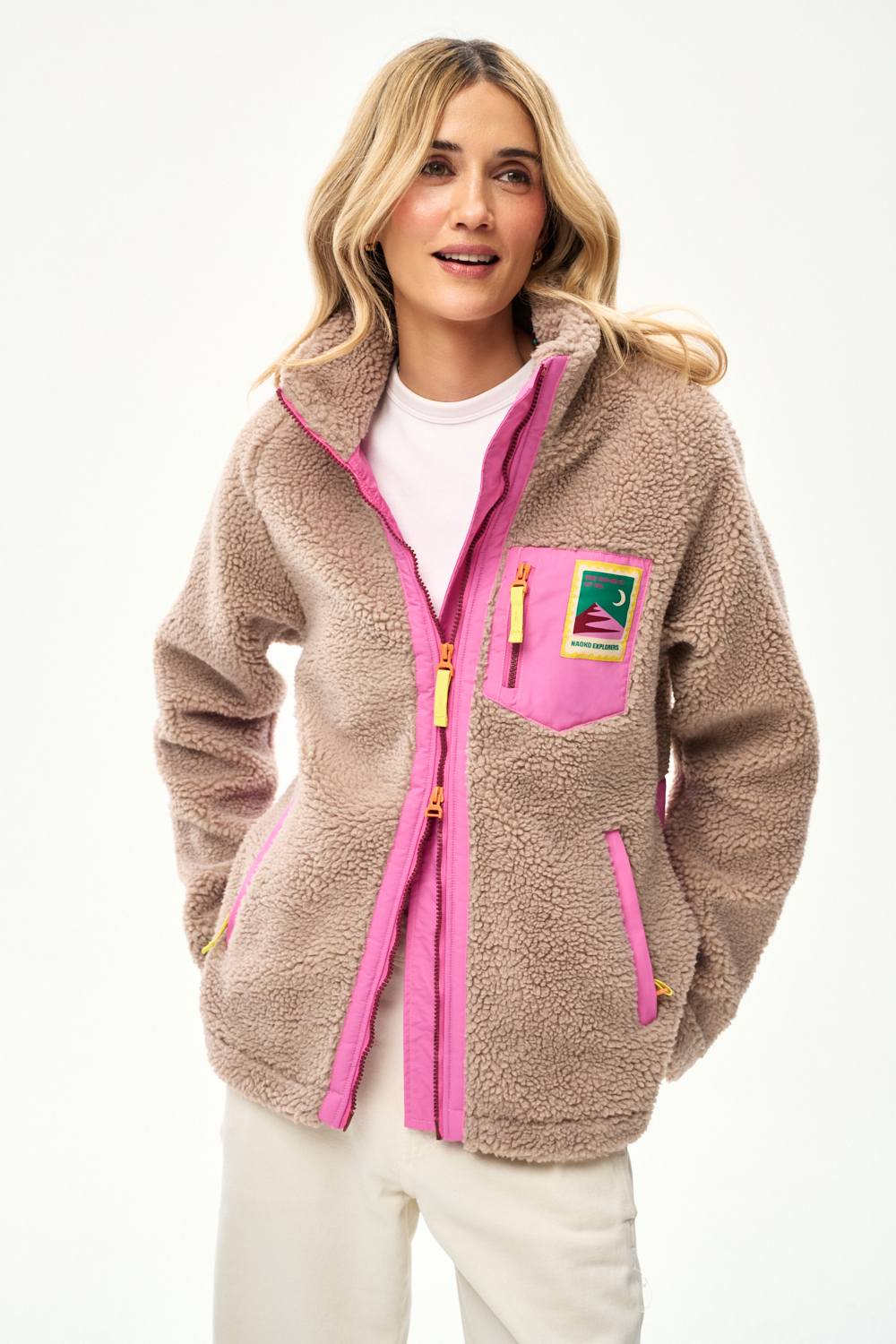 Kurtka Teddy Sandstone