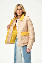Kurtka pikowana Honeycomb