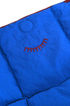 Pikowana torba dwustronna Navy Cloud