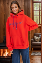 Bluza z kapturem Bonjour Adieu