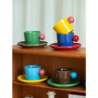 Filiżanka Handmade Żółta
