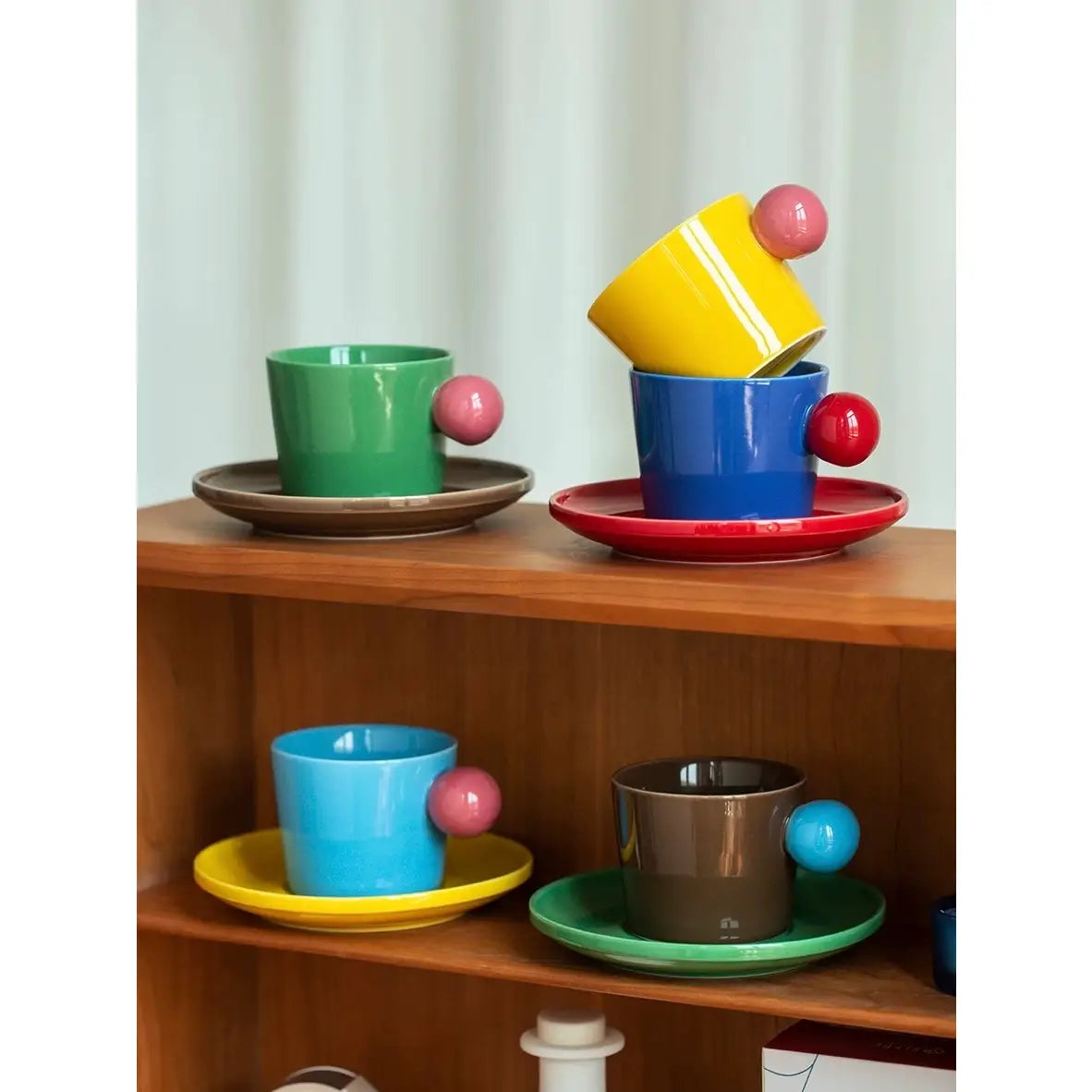 Filiżanka Handmade Żółta
