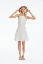 Sukienka lniana mini Bright Waters