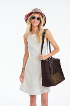 Sukienka lniana mini Bright Waters