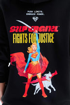 Bluza z kapturem Fearless Supergirl