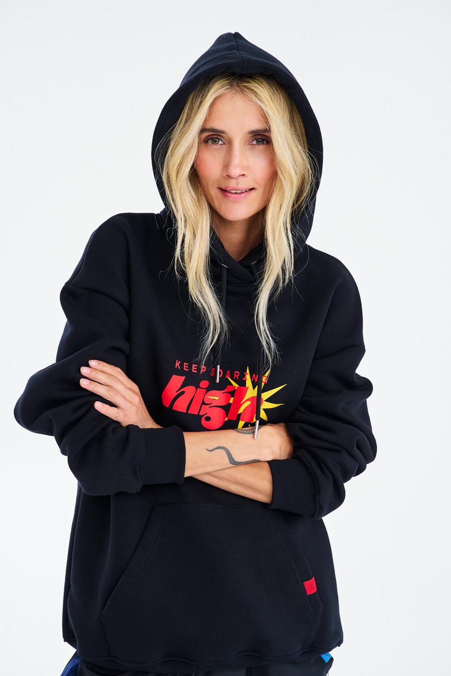Bluza z kapturem Fearless Supergirl