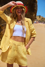 Szorty lniane Summer Chaser