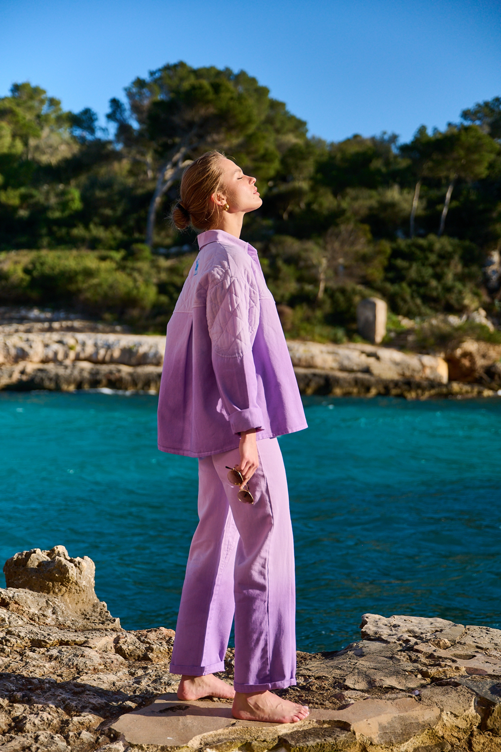 Spodnie jeansowe Mauve Serenity