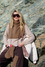 Szalik Huggy Mocha