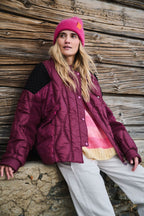 Bomberka pikowana Berry Snuggle