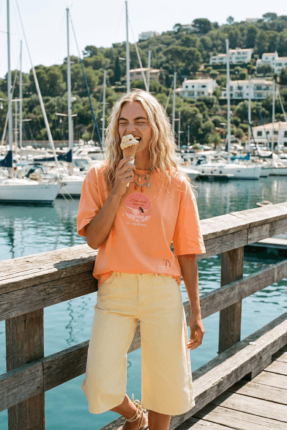 T-shirt Full Time Mermaid