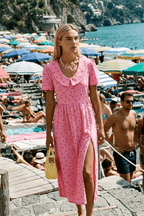 Sukienka midi Pink Pomodorini