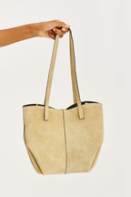 Torebka skórzana typu shopper Silky Glow