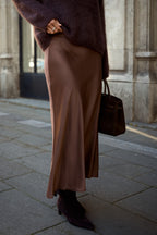 Spódnica midi Chocolate Touch