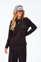 Longsleeve z modalu Bitter Comfort