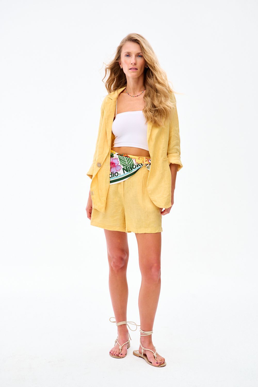 Marynarka lniana Summer Chaser