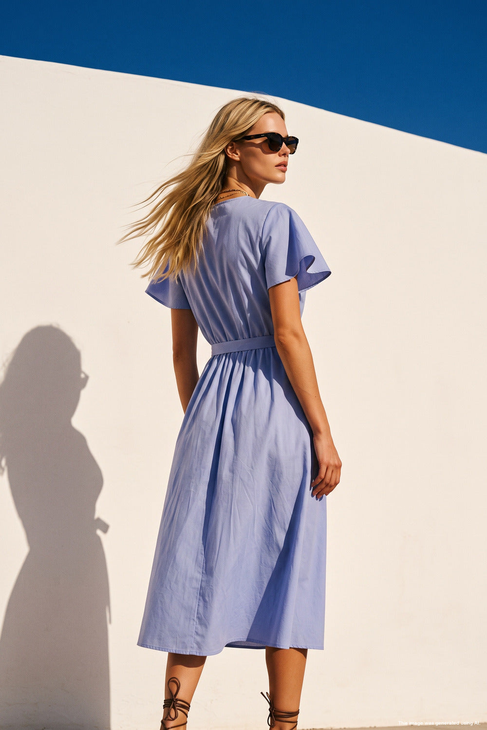 Sukienka midi Soft Arrival