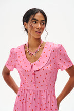 Sukienka midi Pink Pomodorini