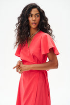 Sukienka midi Rosso Riviera