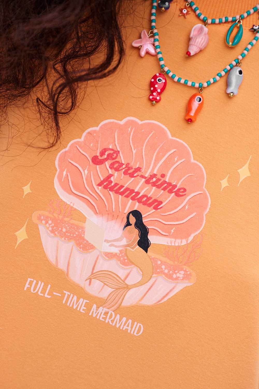 T-shirt Full Time Mermaid