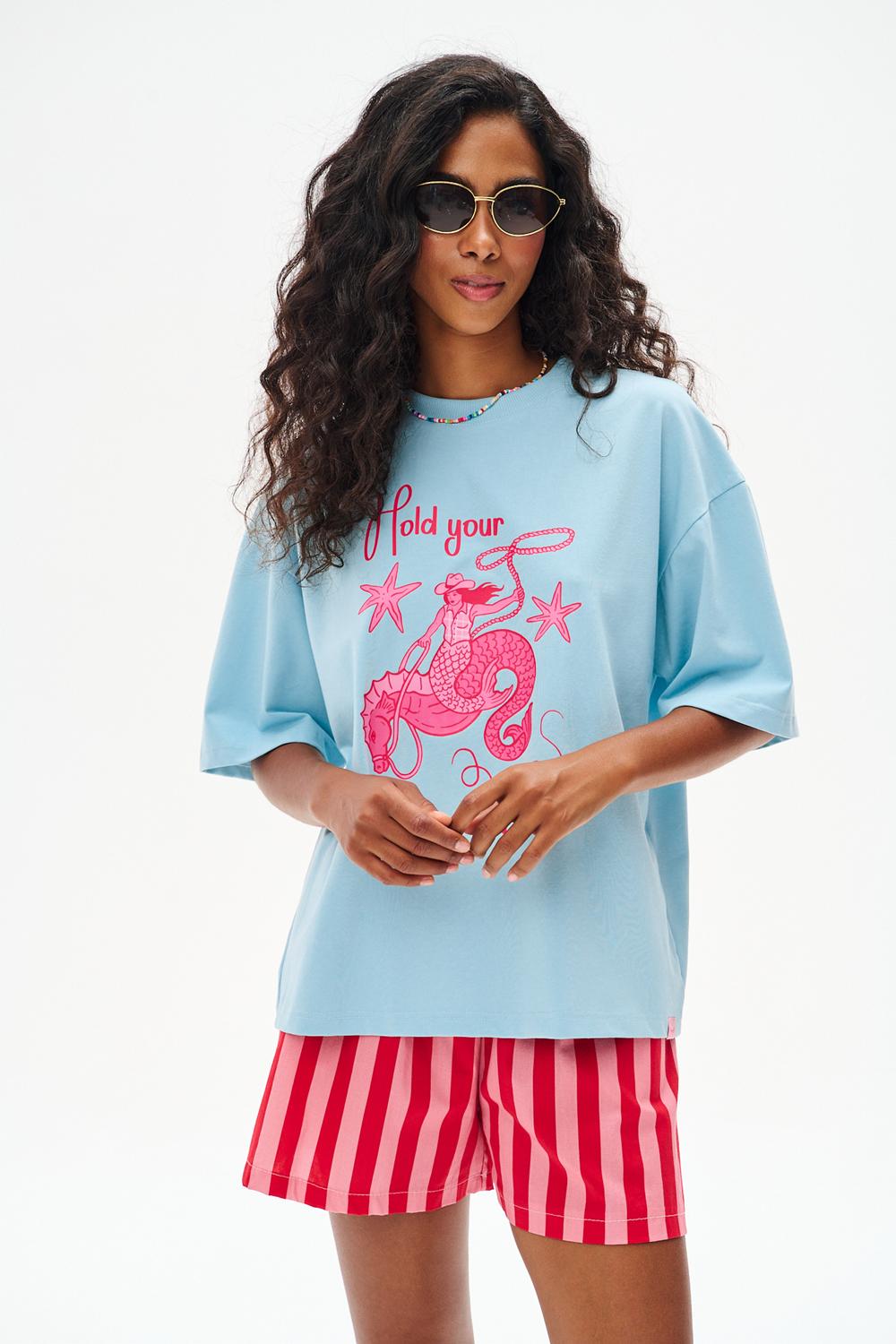 T-shirt Hold Your Seahorses