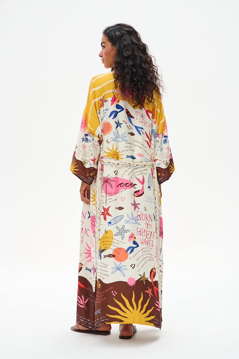 Kimono Born To Break Waves