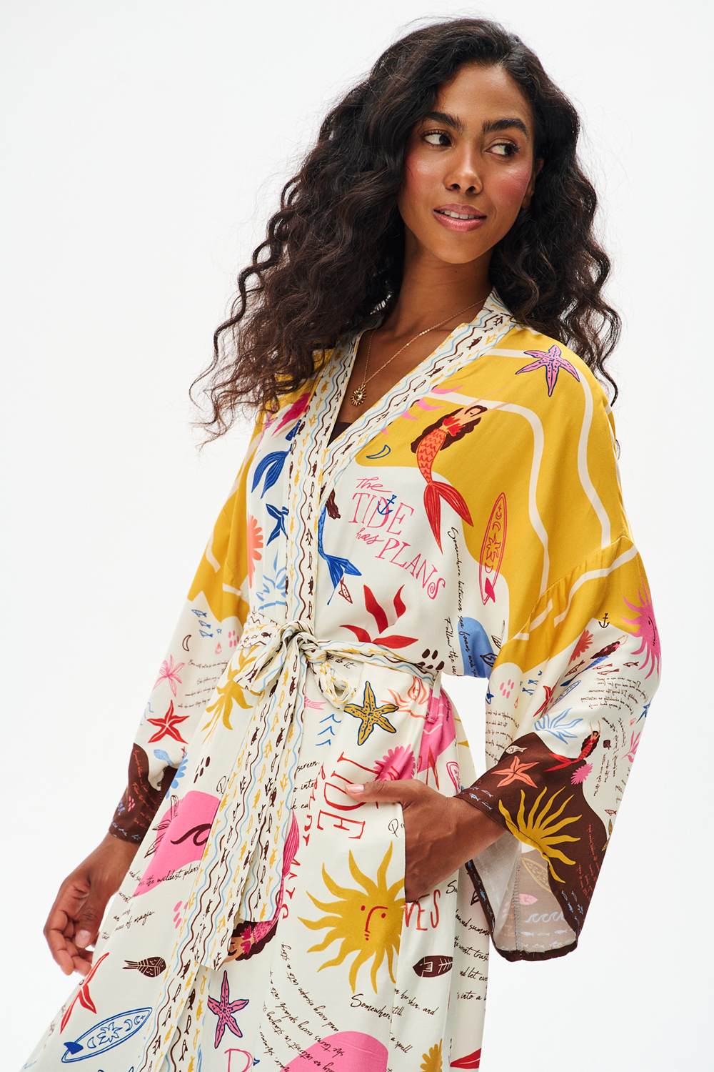 Kimono Born To Break Waves