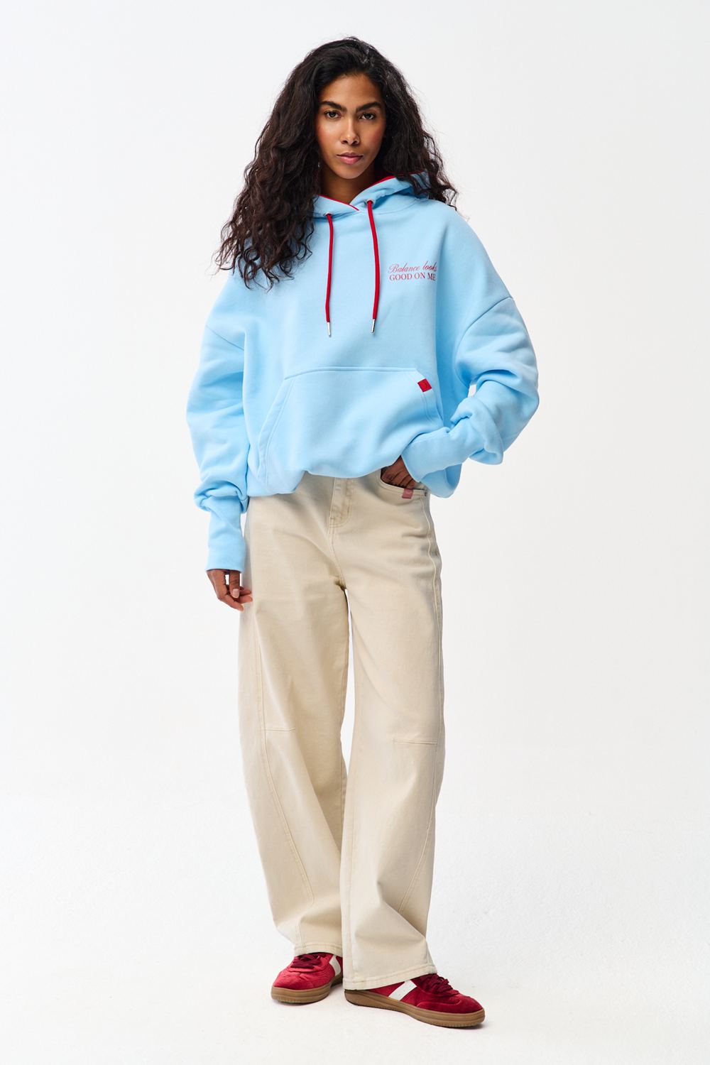 Bluza z kapturem Flexy Pilates