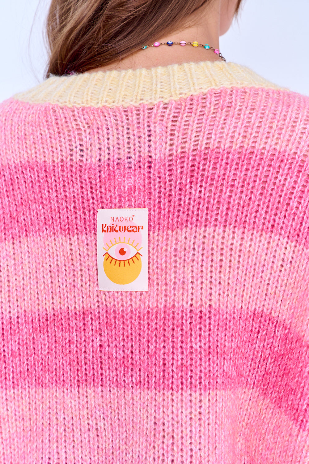 Sweter z wełną Strawberry Cream