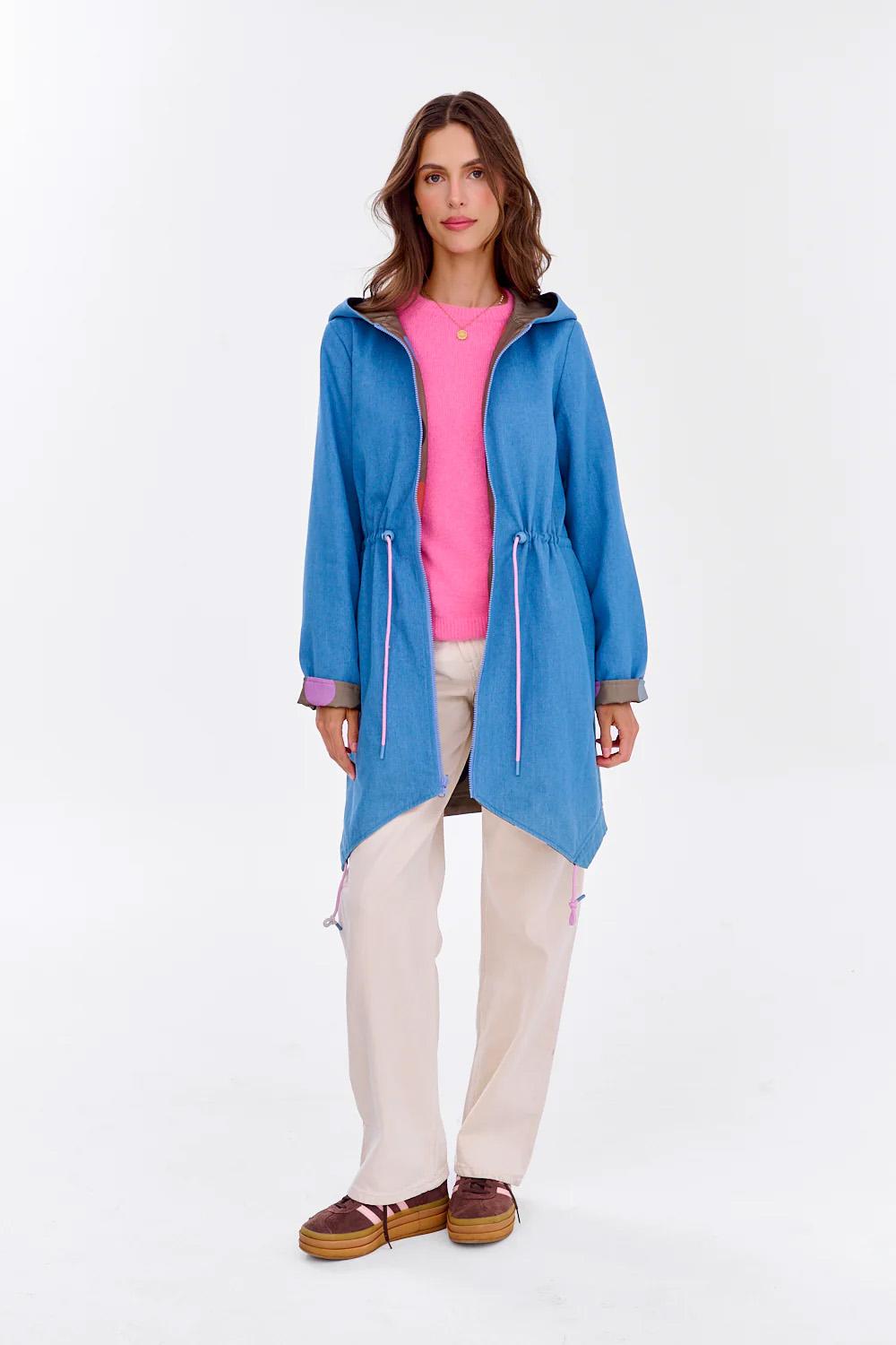 Parka dwustronna Moon Dots
