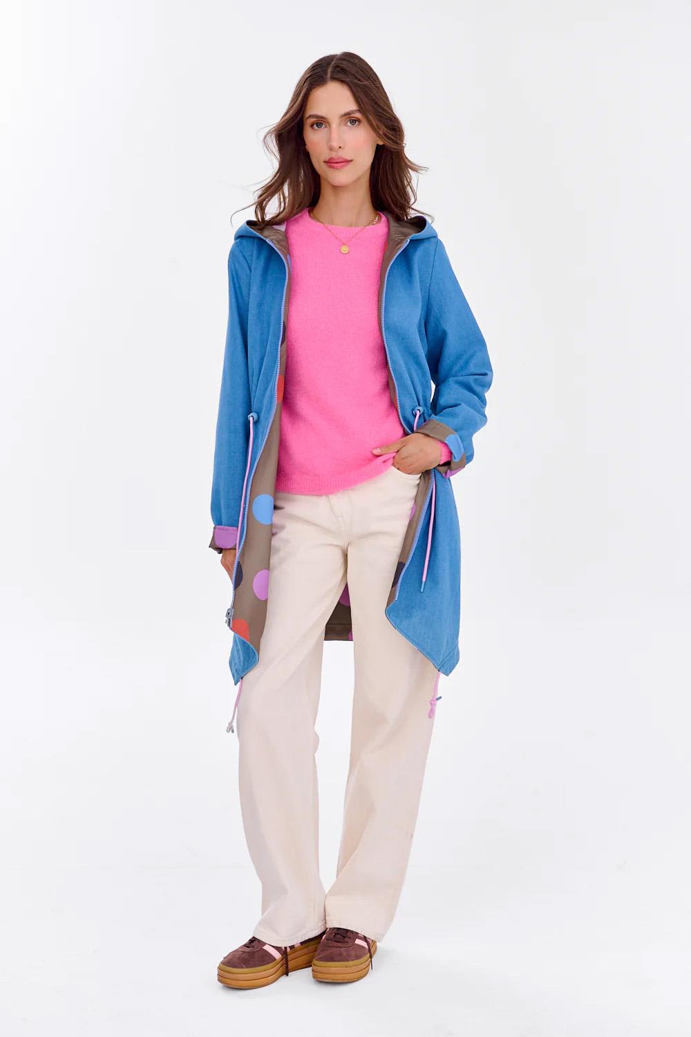 Parka dwustronna Moon Dots
