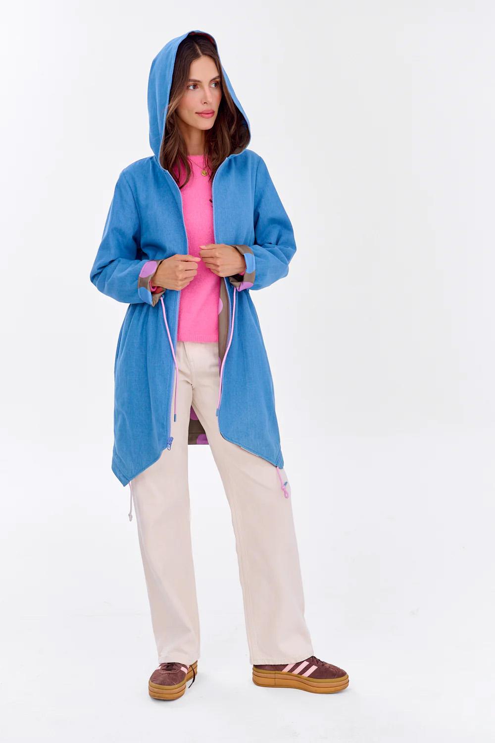 Parka dwustronna Moon Dots