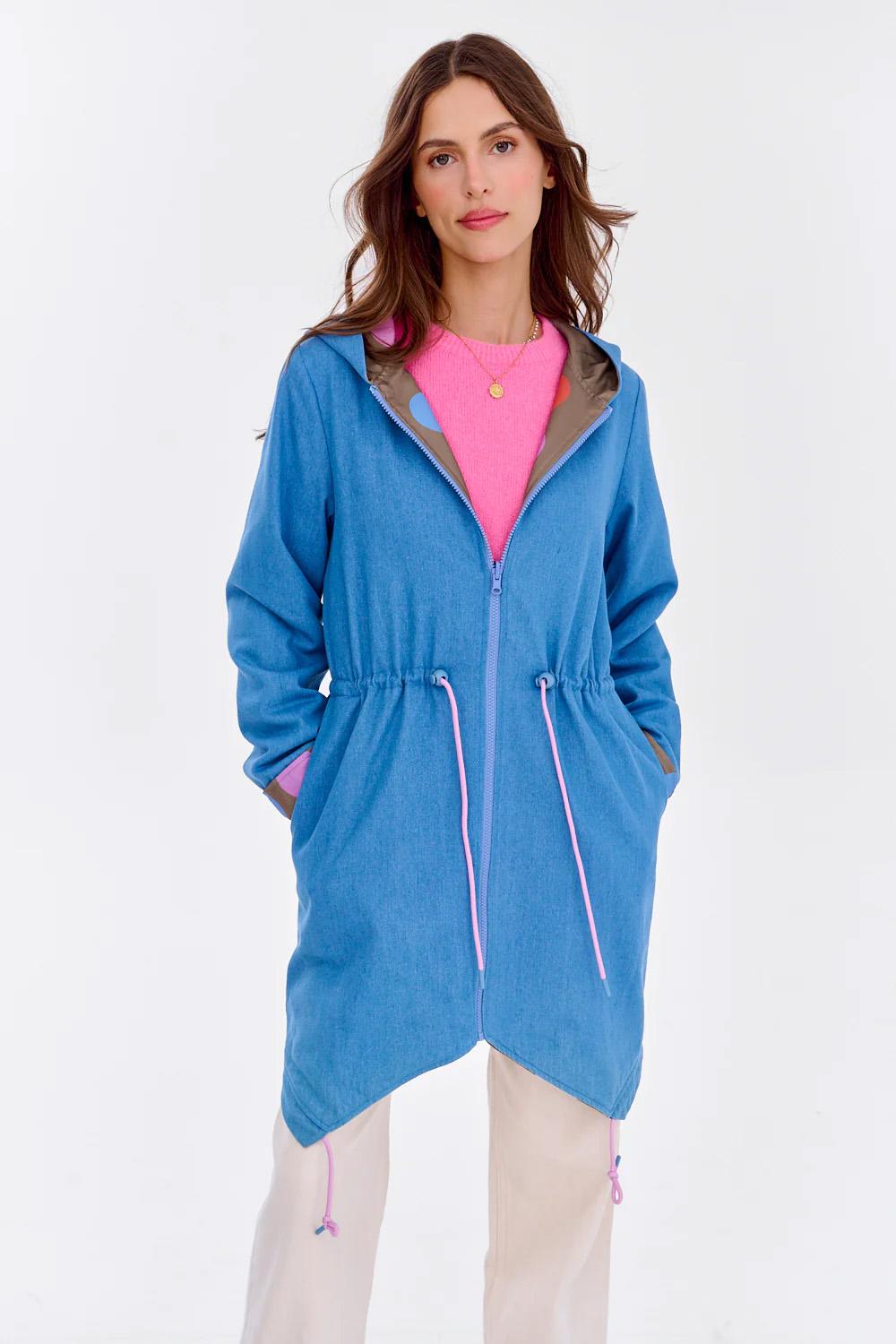 Parka dwustronna Moon Dots