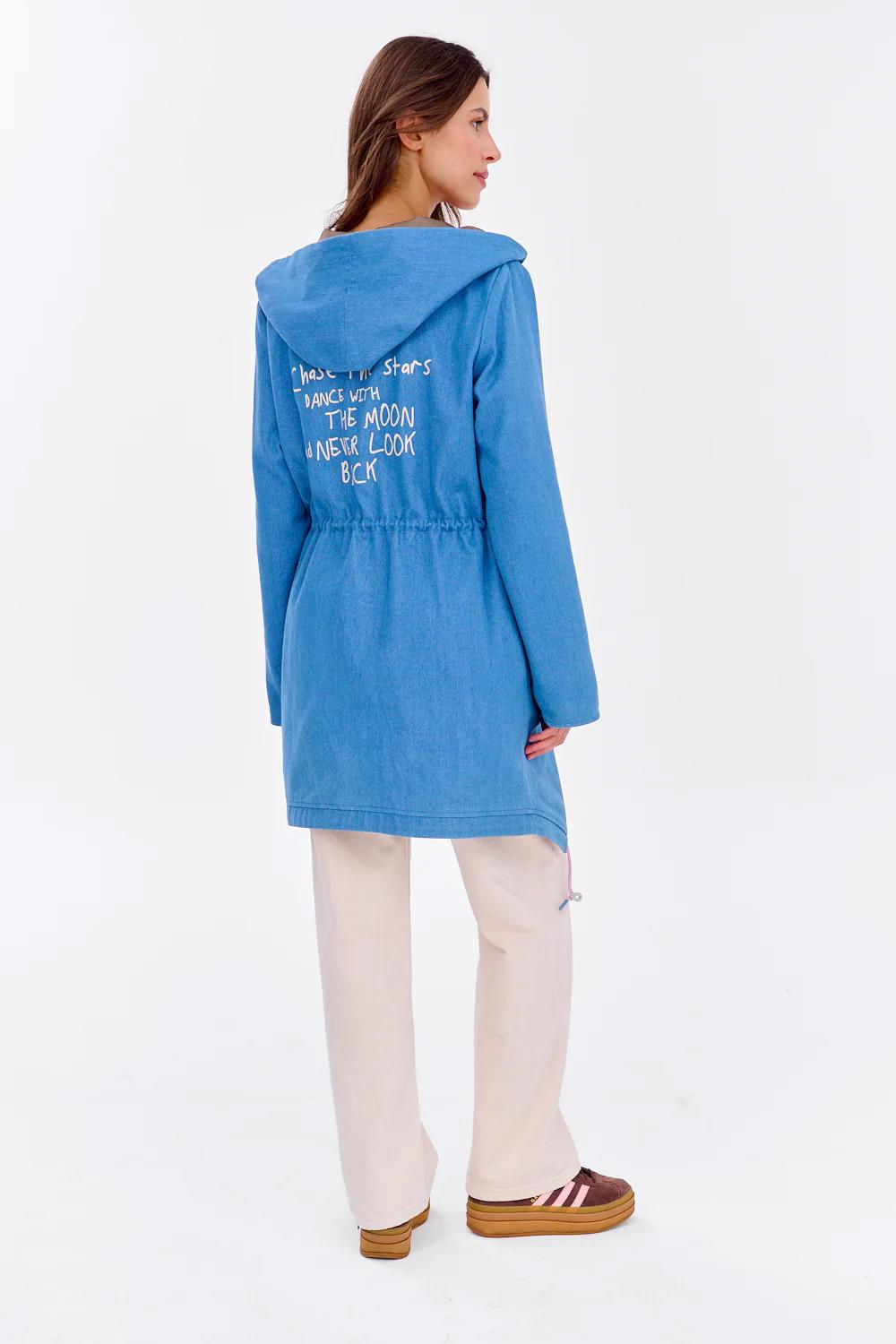 Parka dwustronna Moon Dots